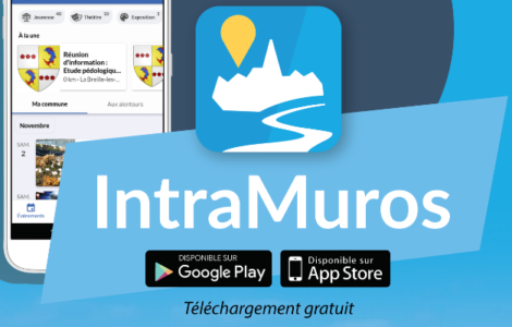 Visuel de l'application intra muros