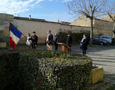 11 novembre, armistice avec le maire et les élus